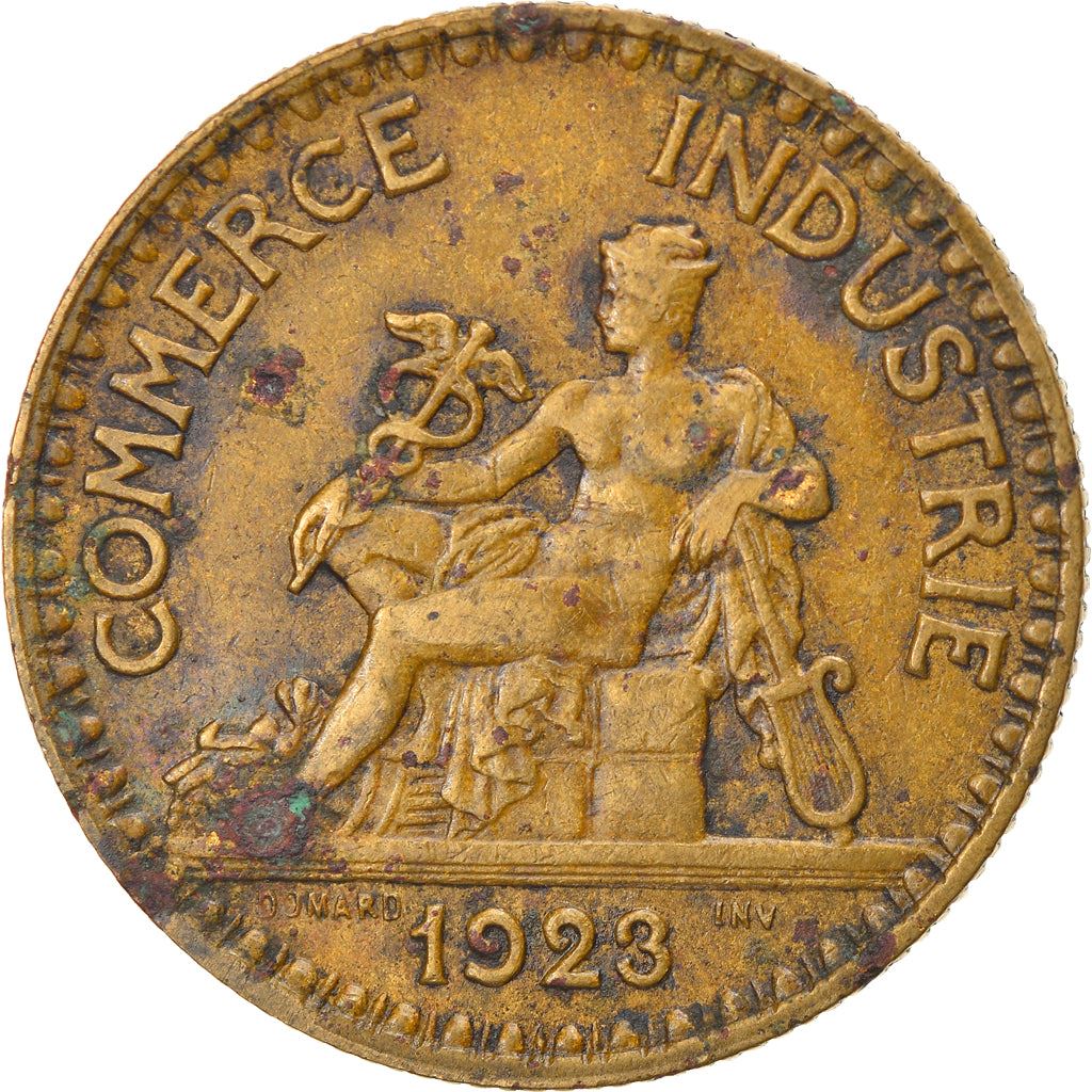 French 2 Francs Coin | Chambers of Commerce | KM877 | France | 1920 - 1927