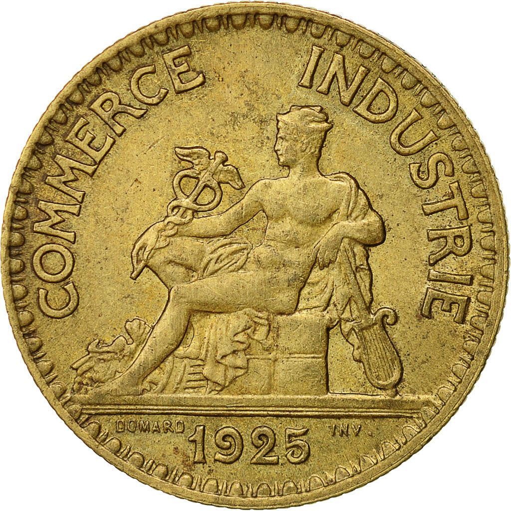 French 2 Francs Coin | Chambers of Commerce | KM877 | France | 1920 - 1927