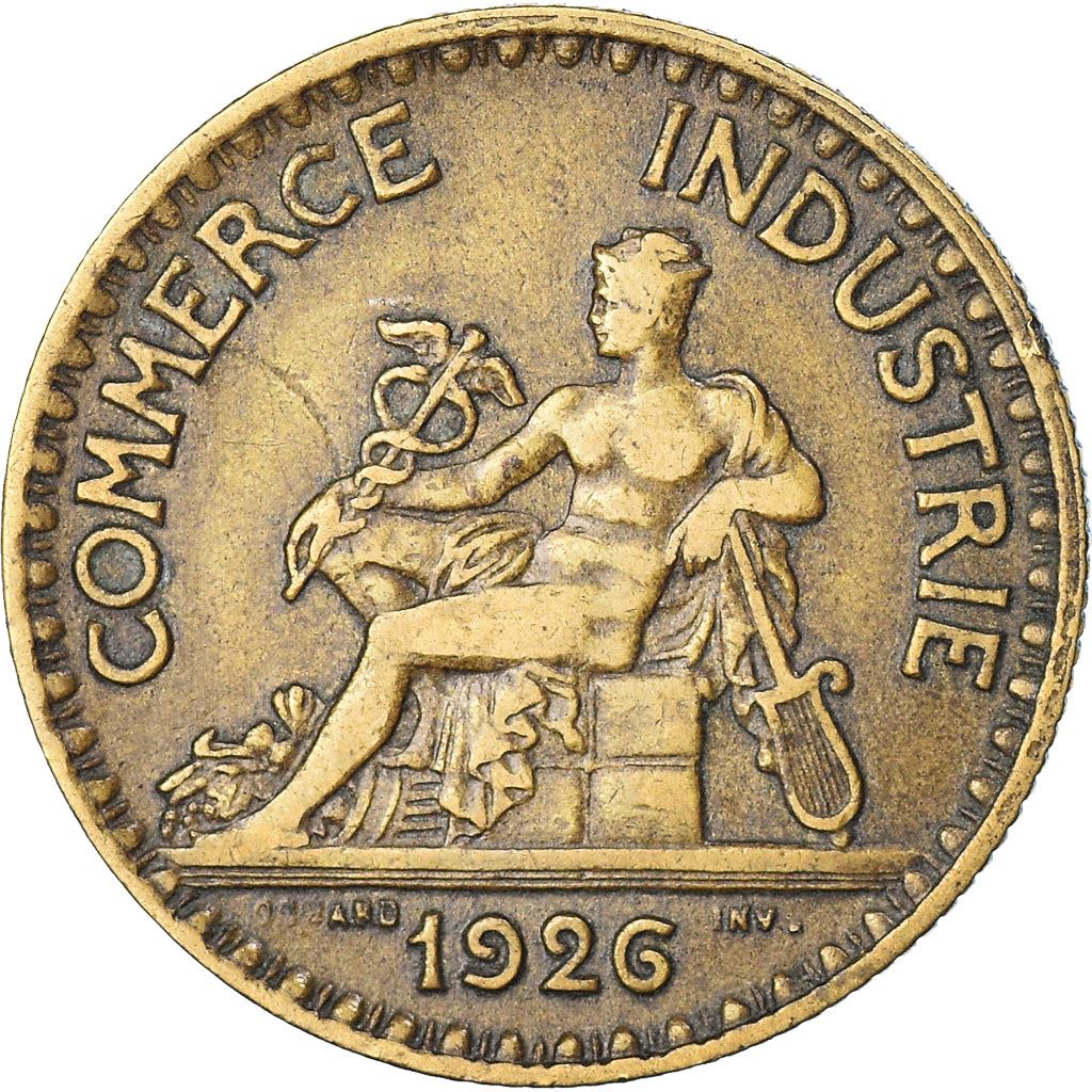 French 2 Francs Coin | Chambers of Commerce | KM877 | France | 1920 - 1927