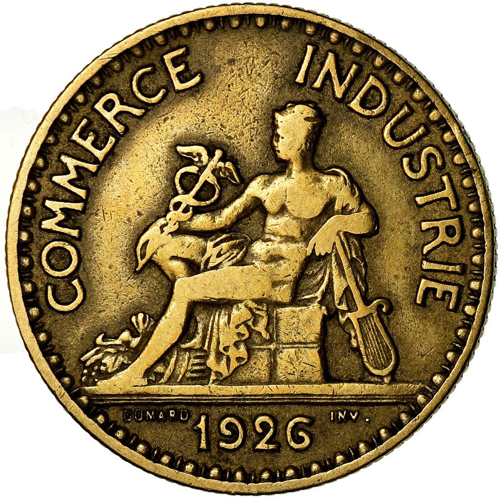 French 2 Francs Coin | Chambers of Commerce | KM877 | France | 1920 - 1927