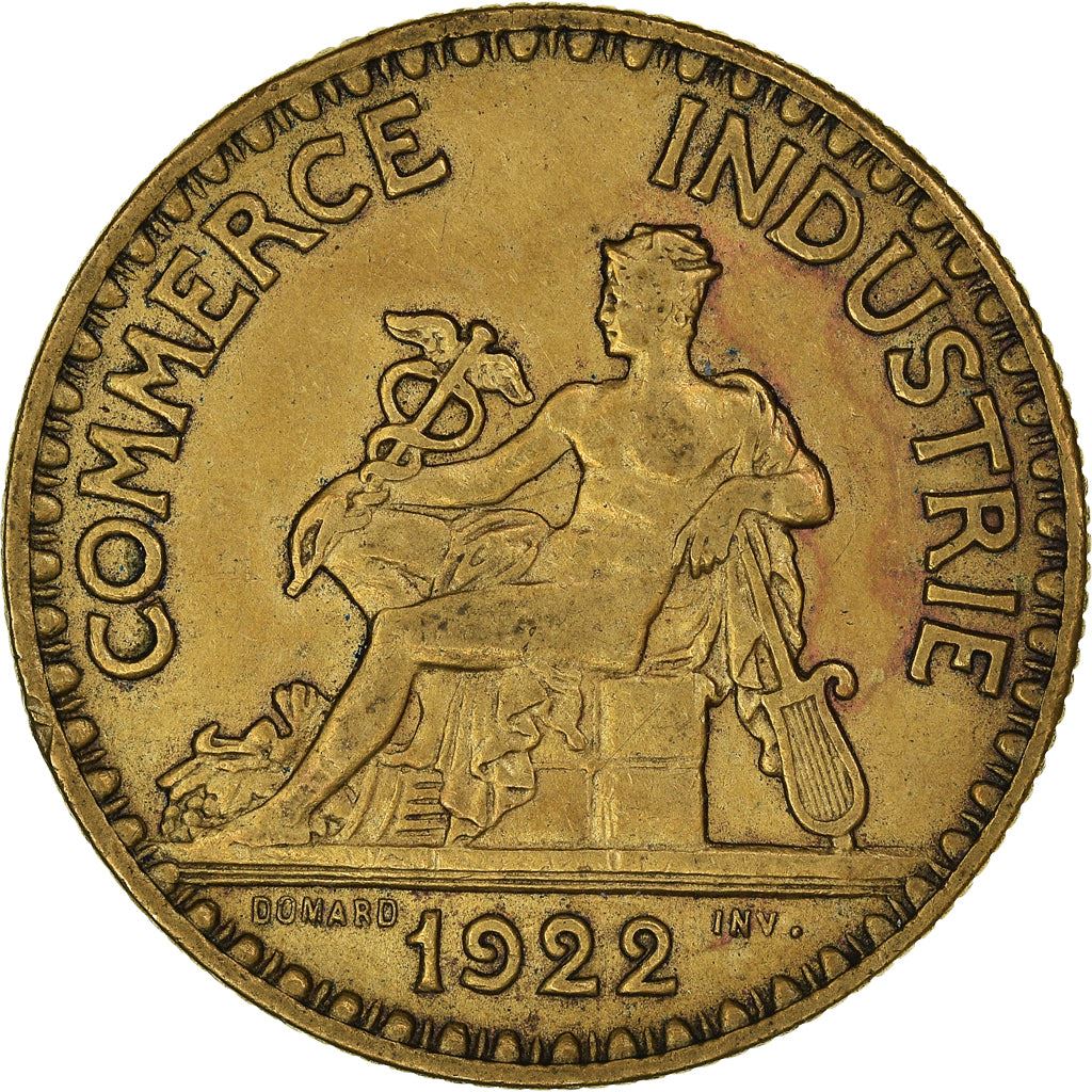 French 2 Francs Coin | Chambers of Commerce | KM877 | France | 1920 - 1927