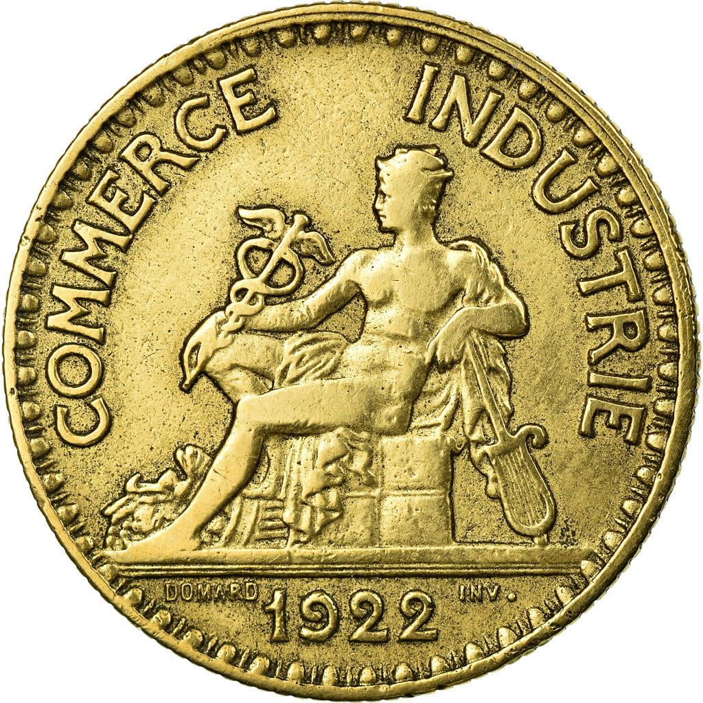 French 2 Francs Coin | Chambers of Commerce | KM877 | France | 1920 - 1927