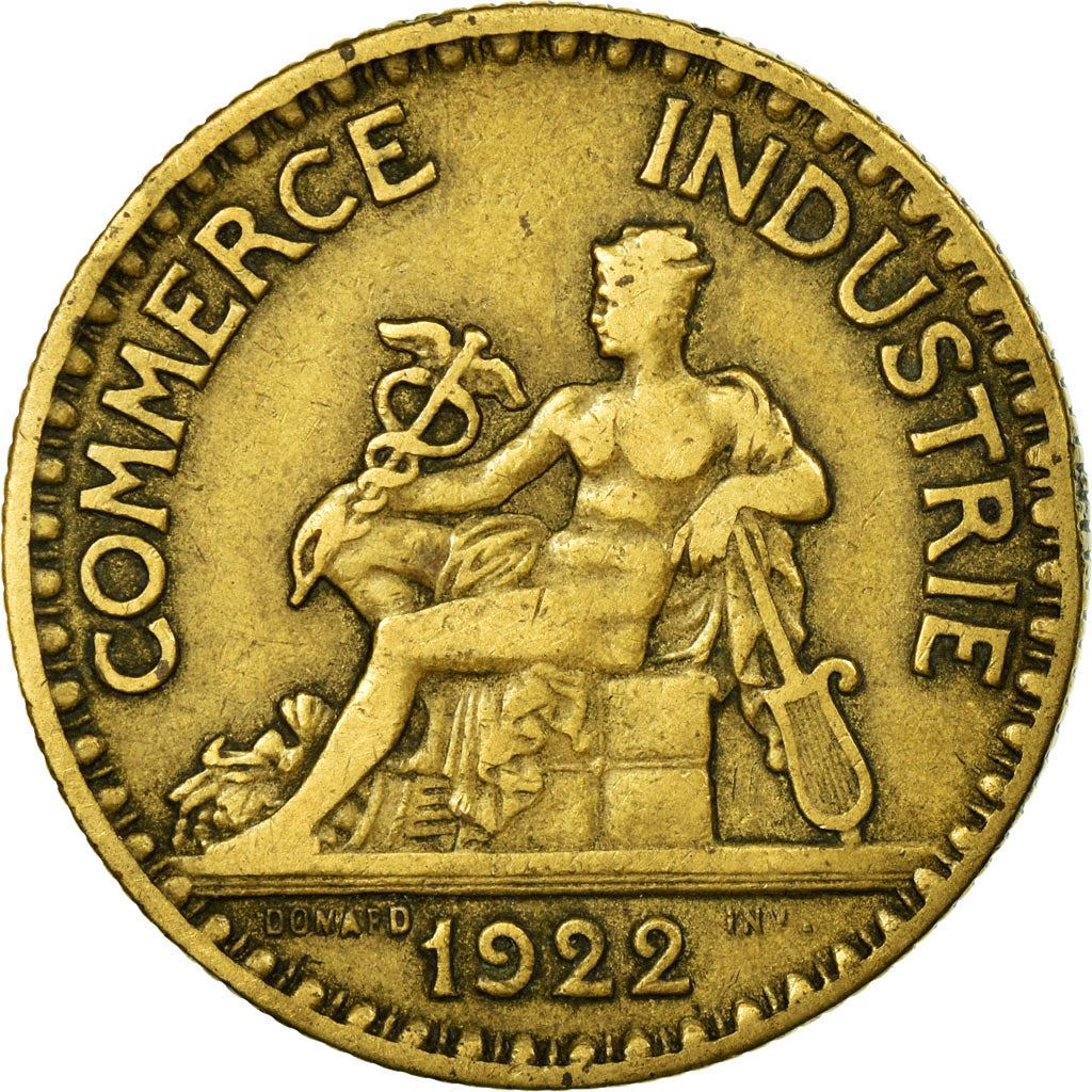 French 2 Francs Coin | Chambers of Commerce | KM877 | France | 1920 - 1927