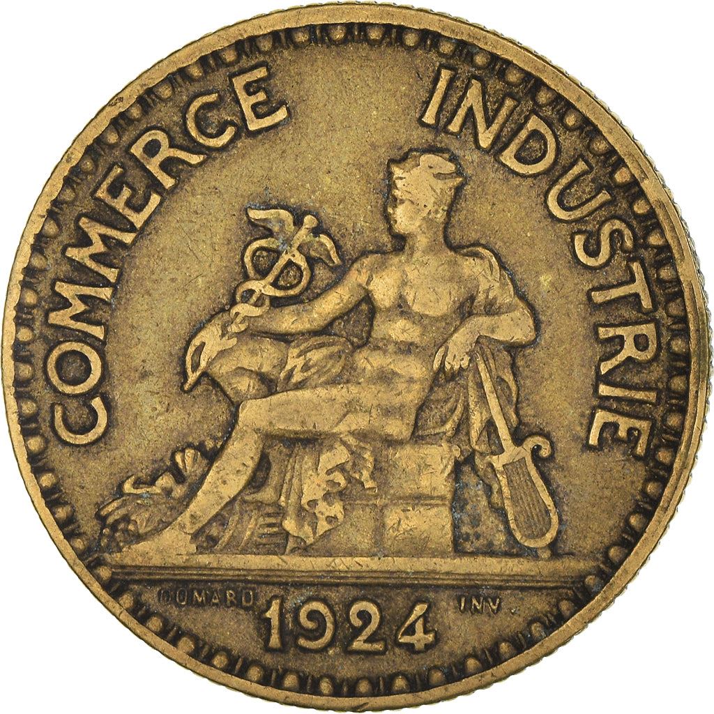 French 2 Francs Coin | Chambers of Commerce | KM877 | France | 1920 - 1927