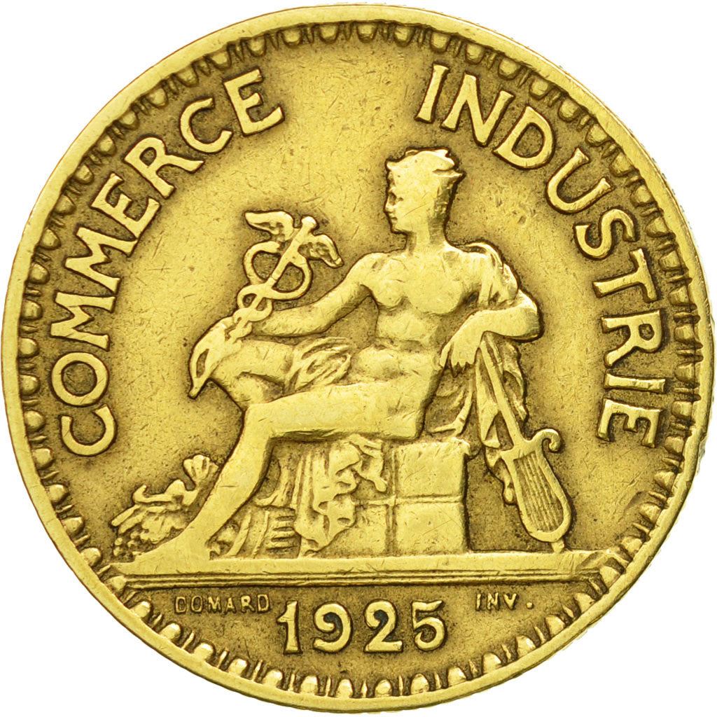 French 2 Francs Coin | Chambers of Commerce | KM877 | France | 1920 - 1927