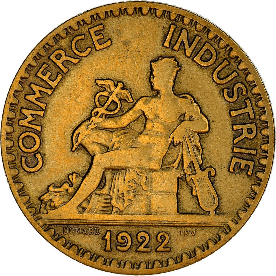 French 2 Francs Coin | Chambers of Commerce | KM877 | France | 1920 - 1927