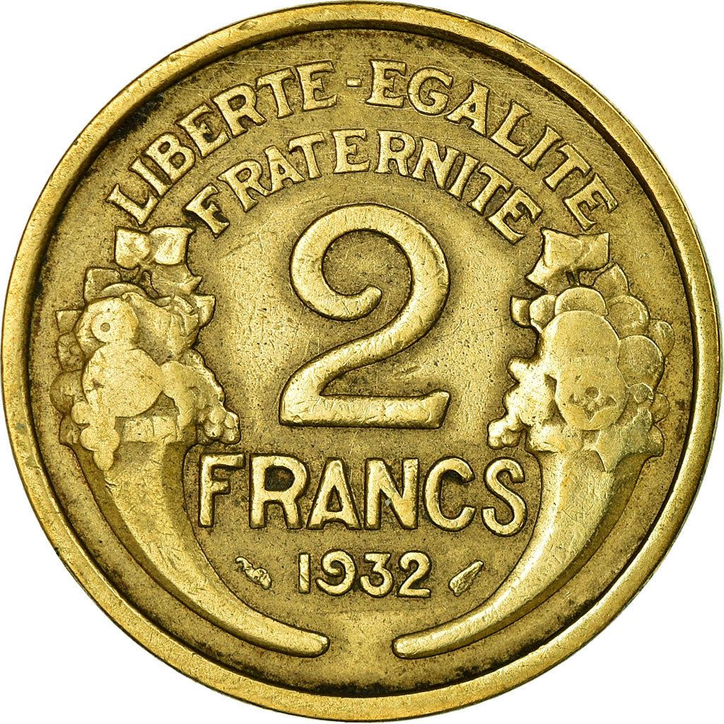 French 2 Francs Coin | KM886 | France | 1931 - 1941