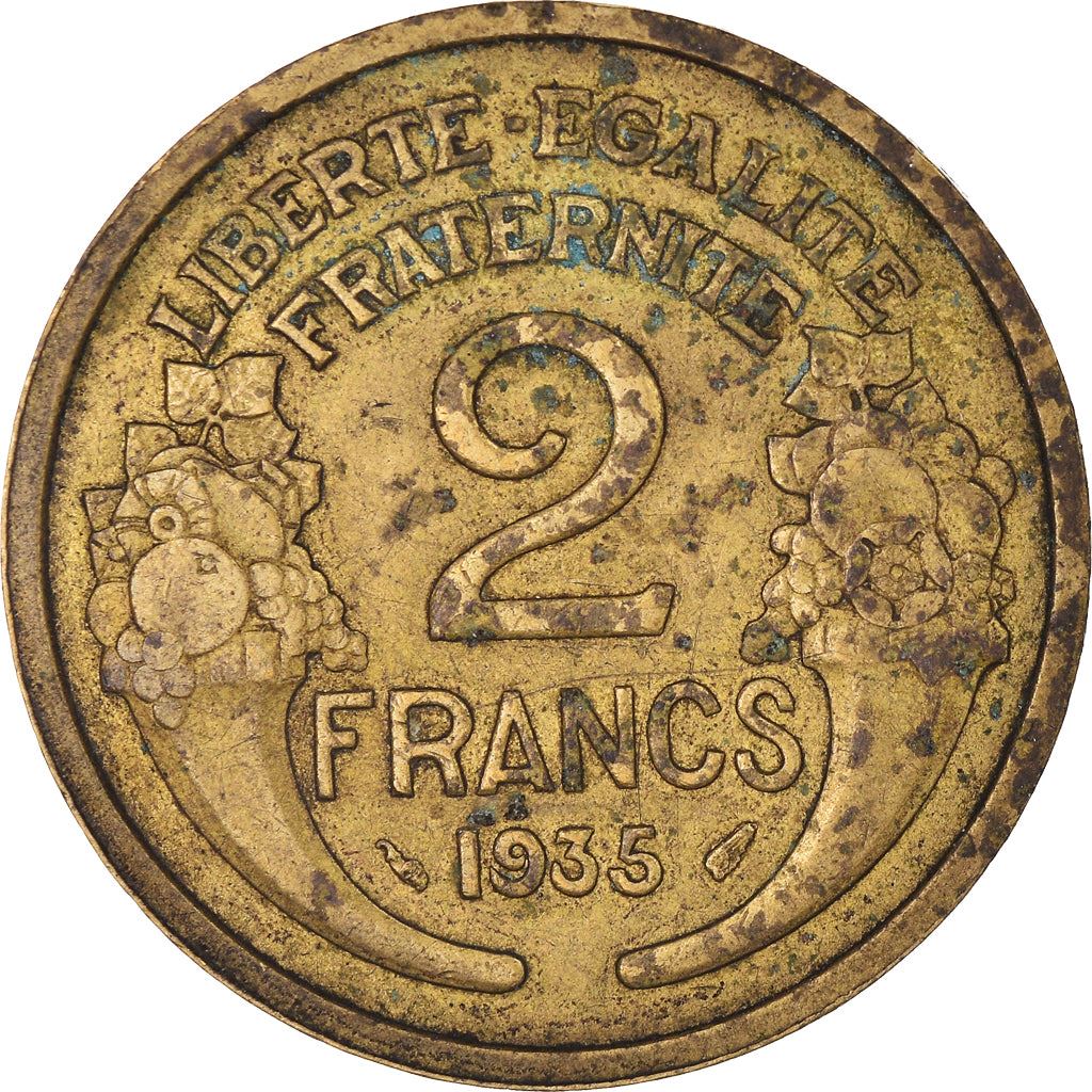 French 2 Francs Coin | KM886 | France | 1931 - 1941