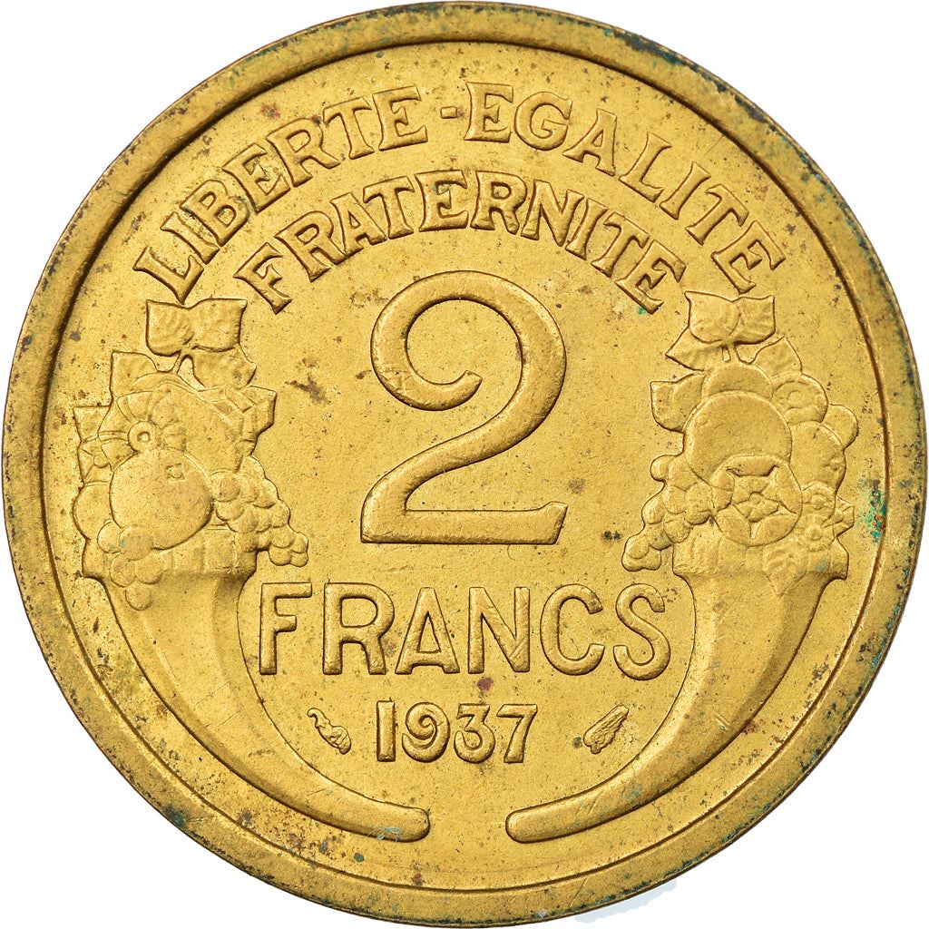 French 2 Francs Coin | KM886 | France | 1931 - 1941