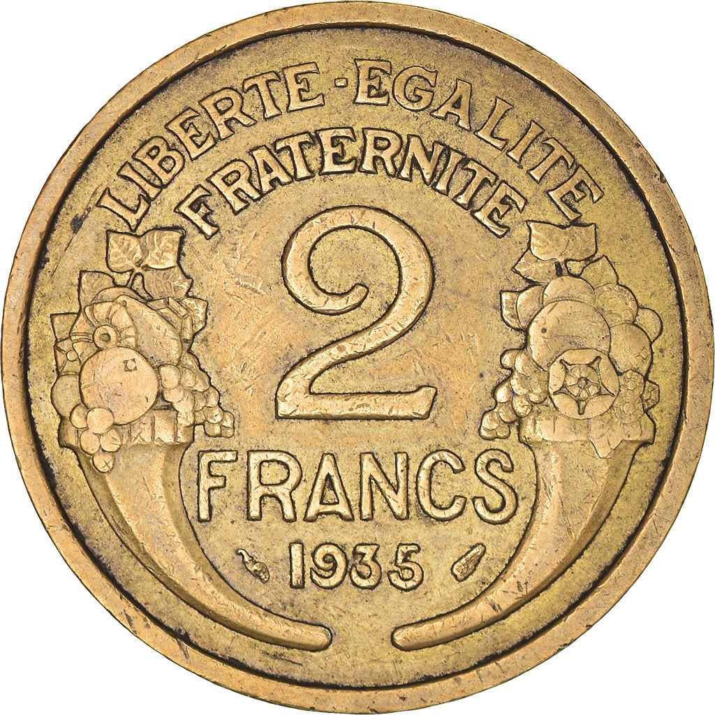 French 2 Francs Coin | KM886 | France | 1931 - 1941