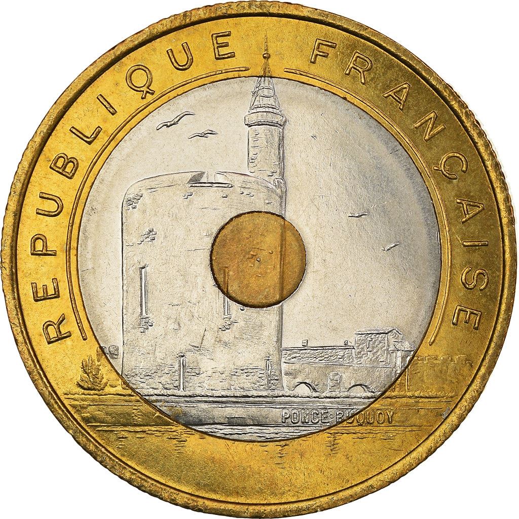 French | 20 Francs Coin | Mediterranean Games | KM1016 | France | 1993