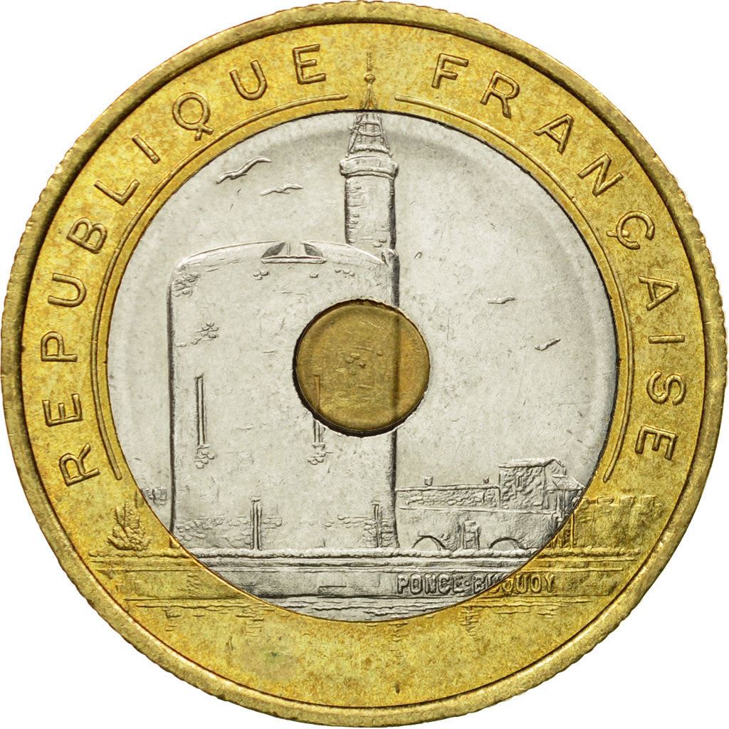 French | 20 Francs Coin | Mediterranean Games | KM1016 | France | 1993