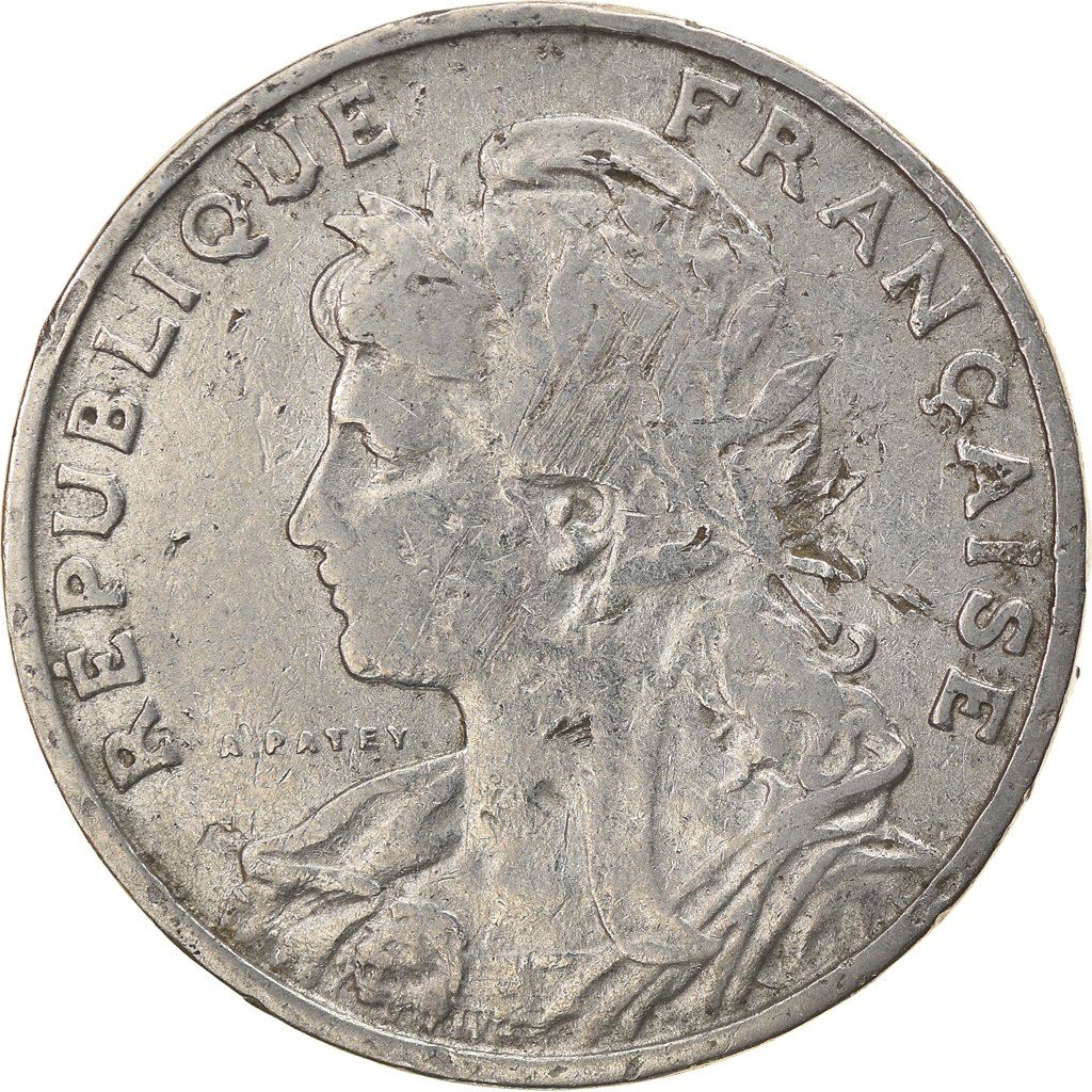 French 25 Centimes Coin | KM855 | France | 1903 - 1904