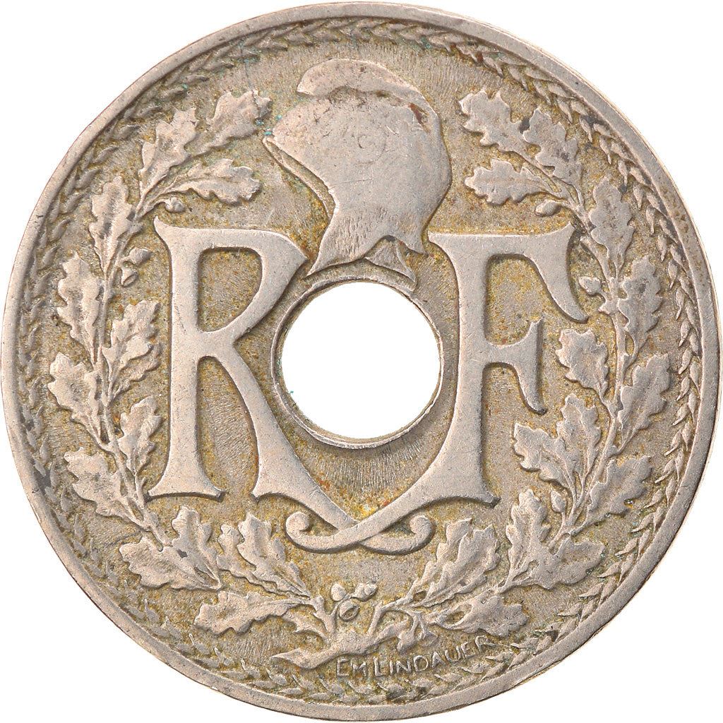 French 25 Centimes Coin | KM867a | France | 1917 - 1937