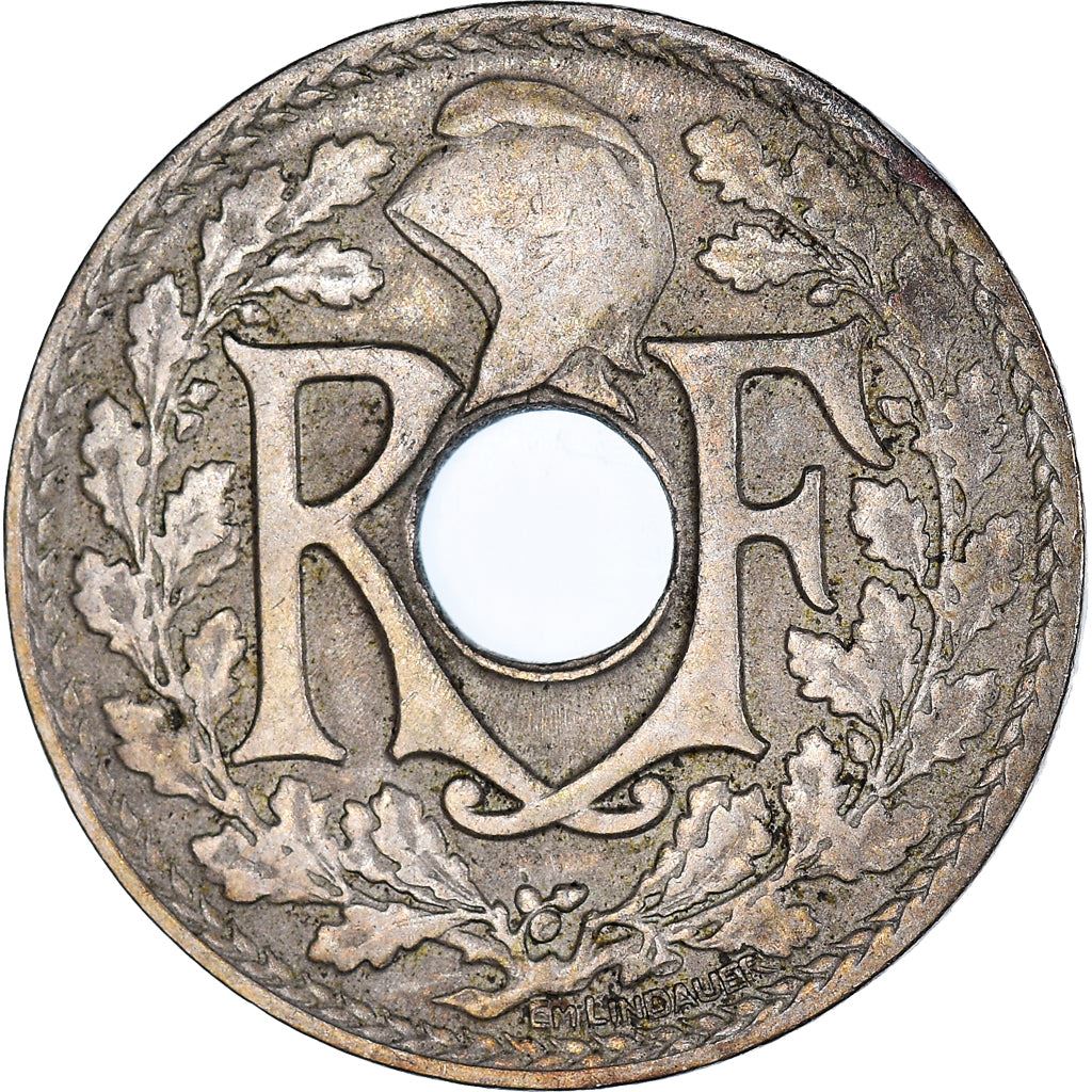 French 25 Centimes Coin | KM867a | France | 1917 - 1937