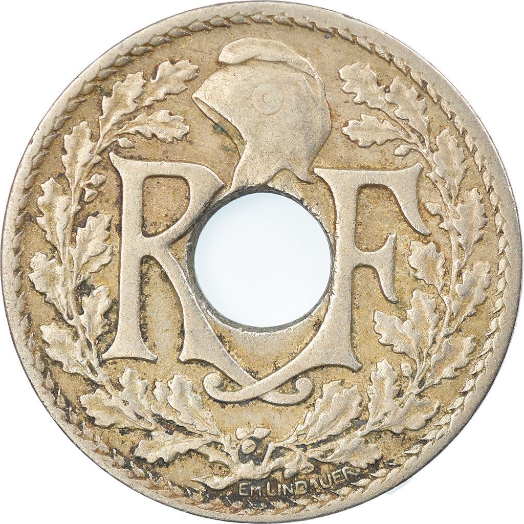 French 25 Centimes Coin | KM867a | France | 1917 - 1937