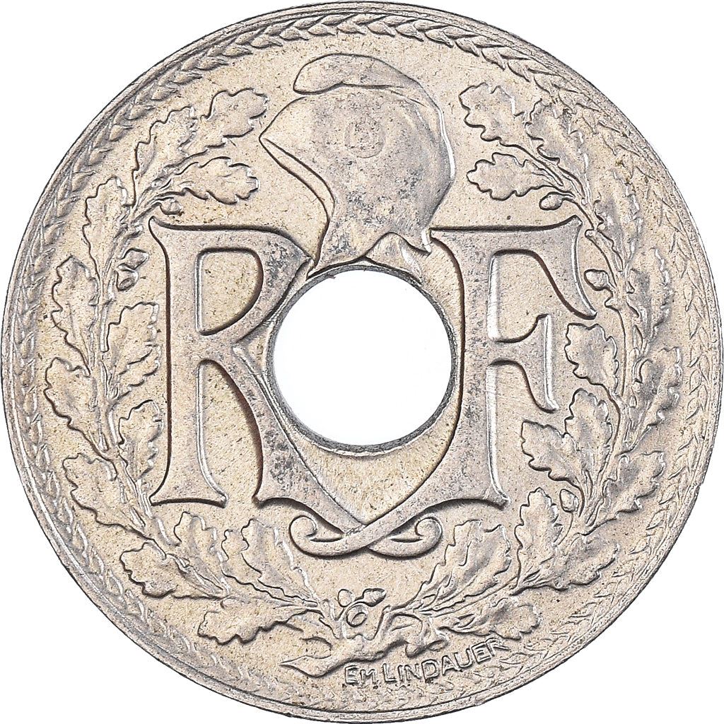 French 25 Centimes Coin | KM867a | France | 1917 - 1937