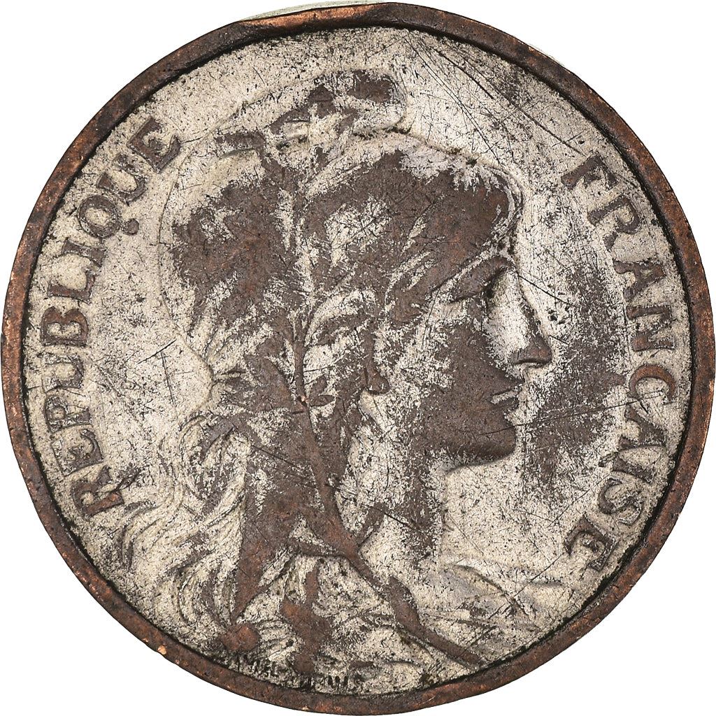 French 5 Centimes Coin | KM842 | France | 1897 - 1921