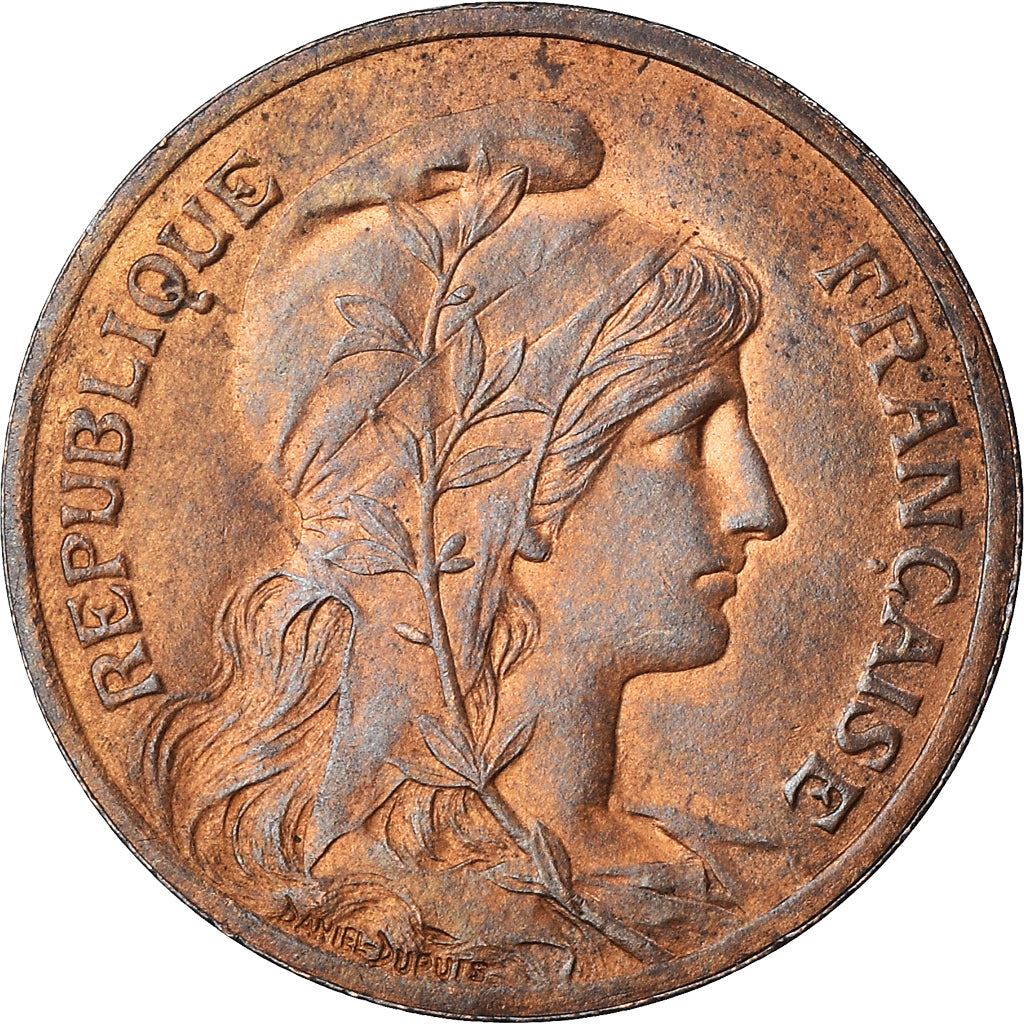 French 5 Centimes Coin | KM842 | France | 1897 - 1921