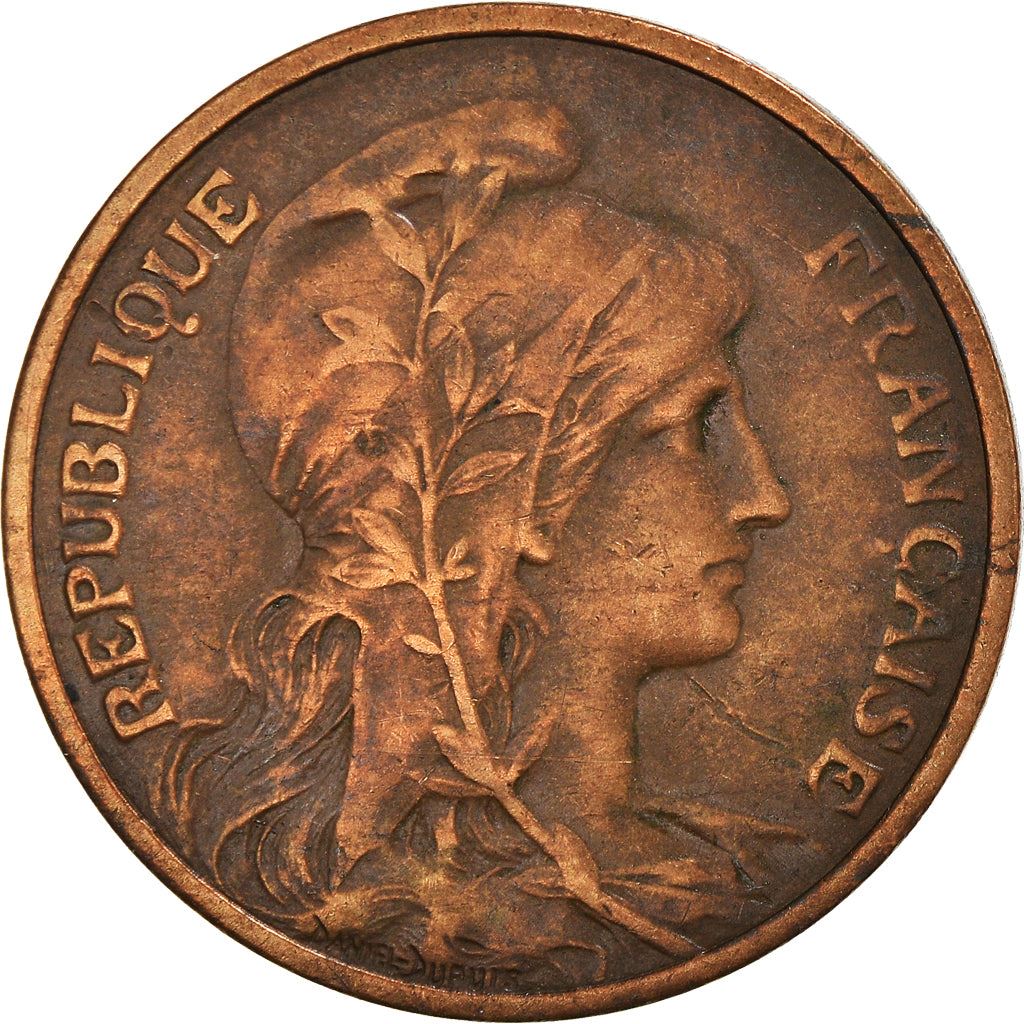 French 5 Centimes Coin | KM842 | France | 1897 - 1921