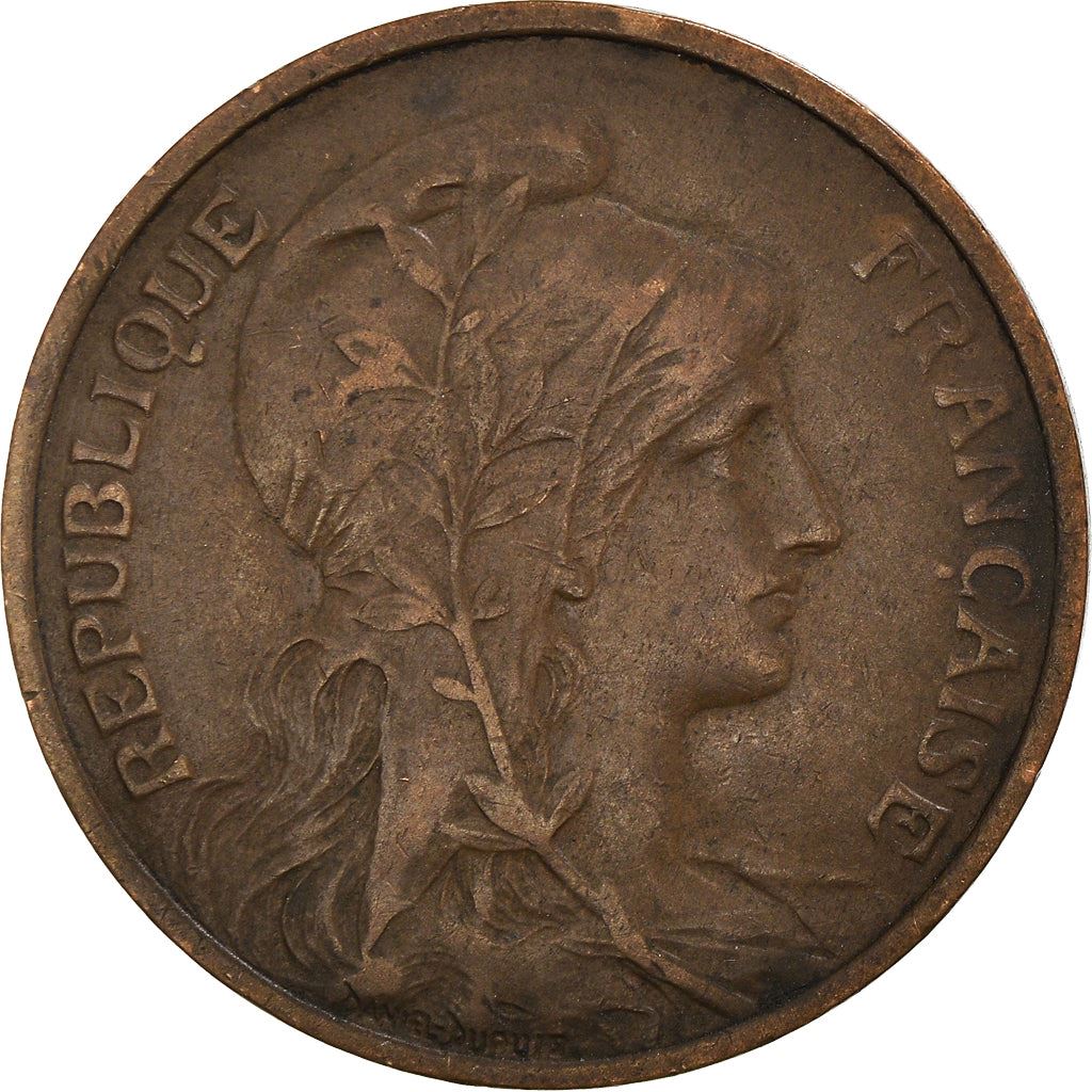 French 5 Centimes Coin | KM842 | France | 1897 - 1921