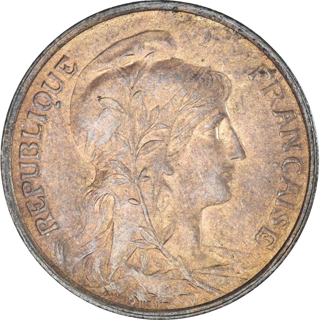 French 5 Centimes Coin | KM842 | France | 1897 - 1921