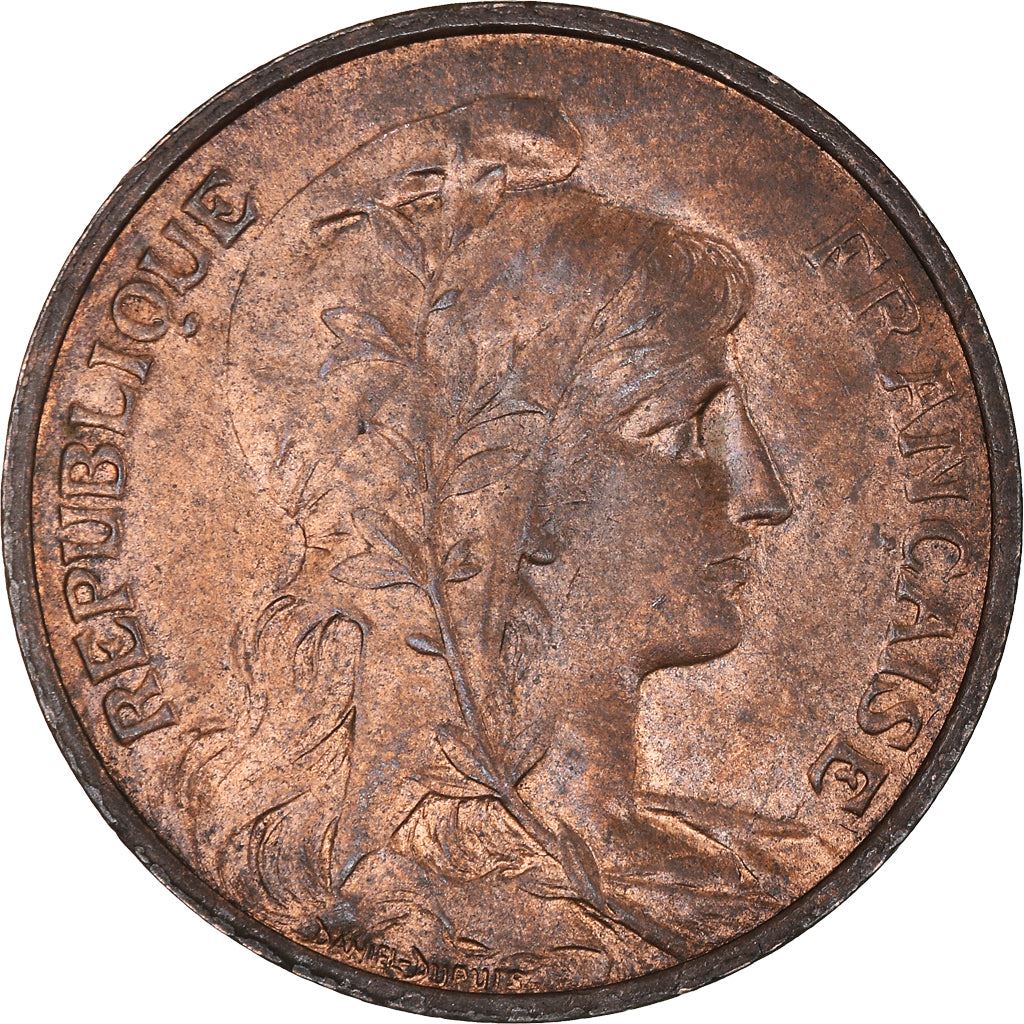 French 5 Centimes Coin | KM842 | France | 1897 - 1921