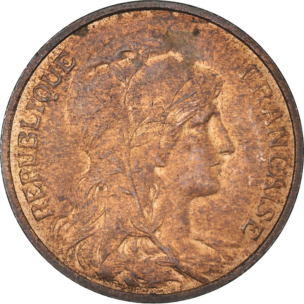 French 5 Centimes Coin | KM842 | France | 1897 - 1921