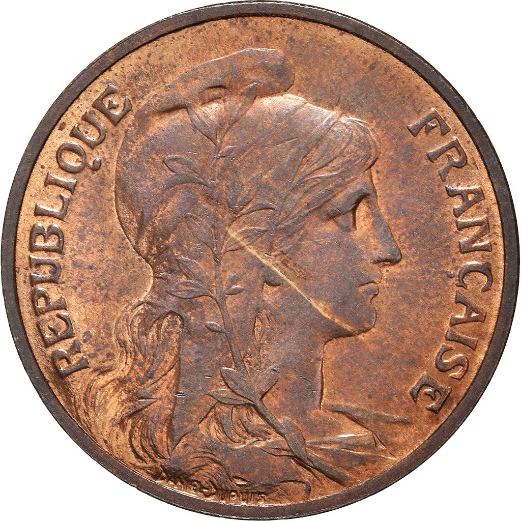 French 5 Centimes Coin | KM842 | France | 1897 - 1921