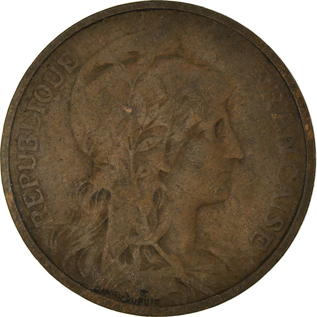 French 5 Centimes Coin | KM842 | France | 1897 - 1921