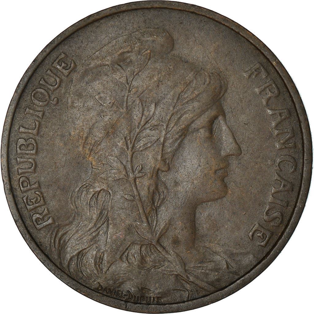 French 5 Centimes Coin | KM842 | France | 1897 - 1921