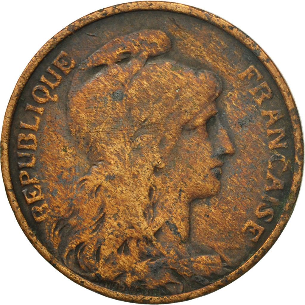 French 5 Centimes Coin | KM842 | France | 1897 - 1921