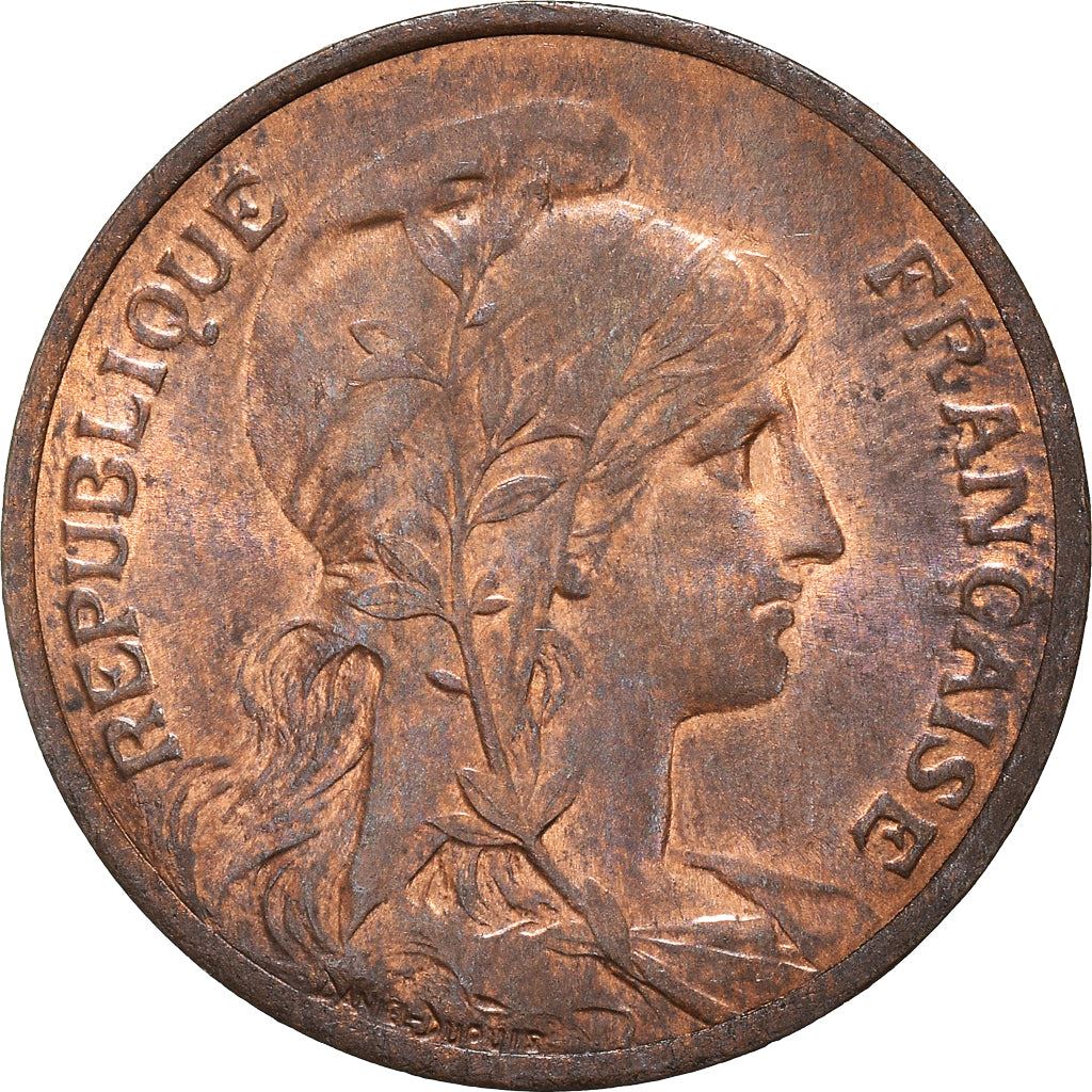 French 5 Centimes Coin | KM842 | France | 1897 - 1921