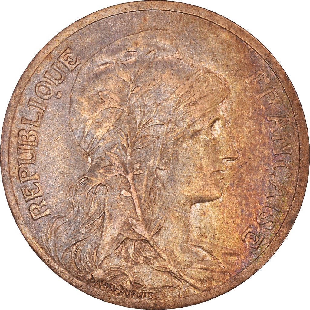 French 5 Centimes Coin | KM842 | France | 1897 - 1921