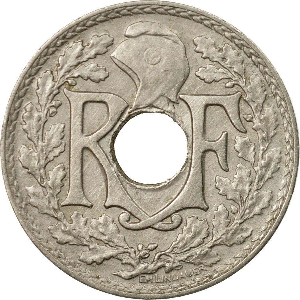 French 5 Centimes Coin | KM875 | France | 1920 - 1938