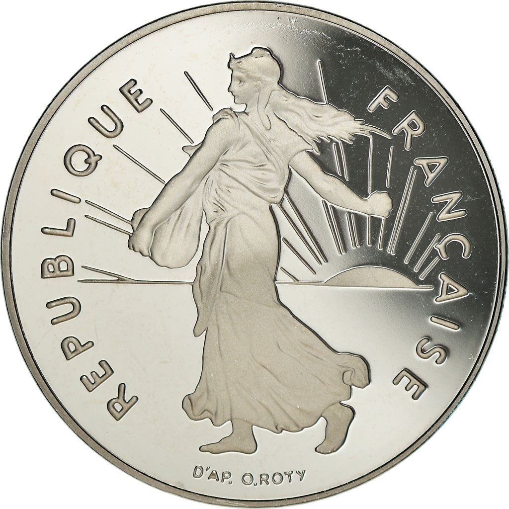 French 5 Francs Coin | signature O. Roty | KM926a.1 | France | 1969 - 2001