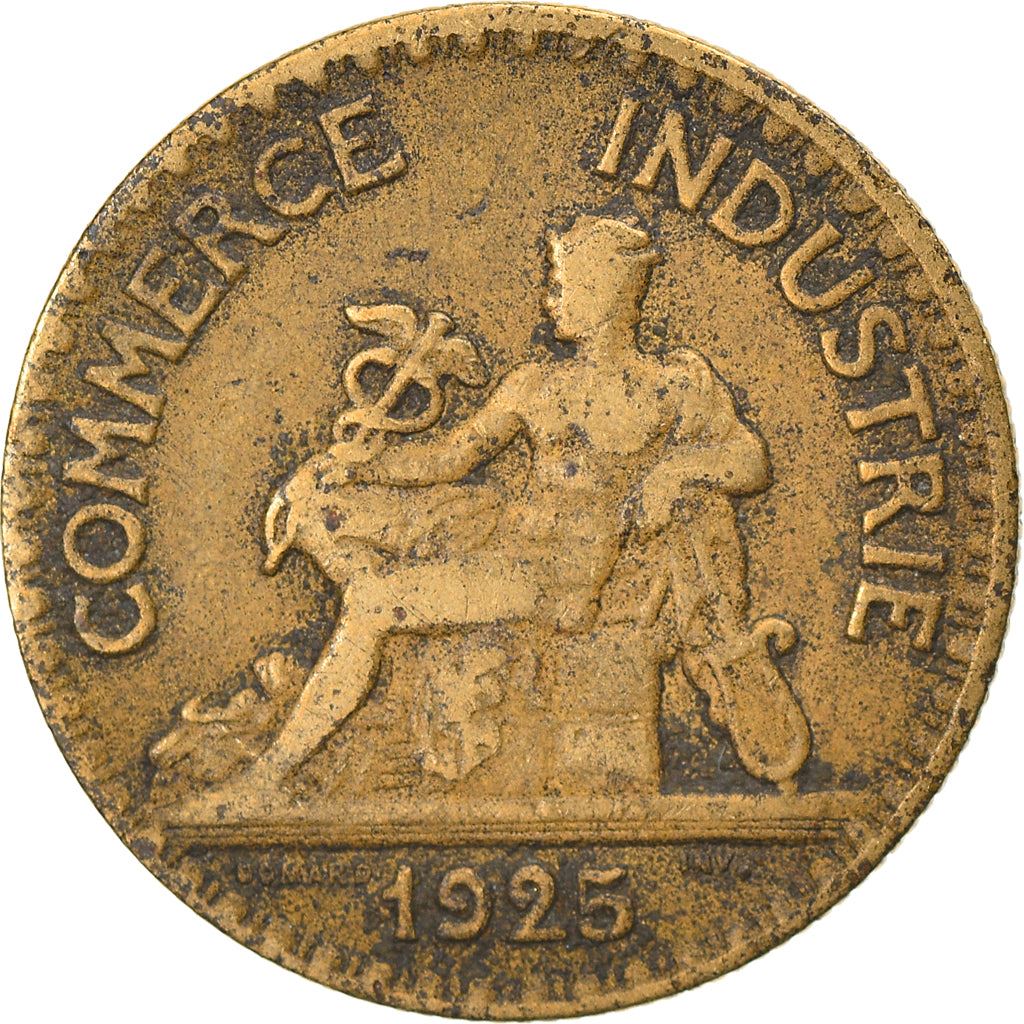 French 50 Centimes Coin | Chambers of Commerce | KM884 | France | 1920 - 1929