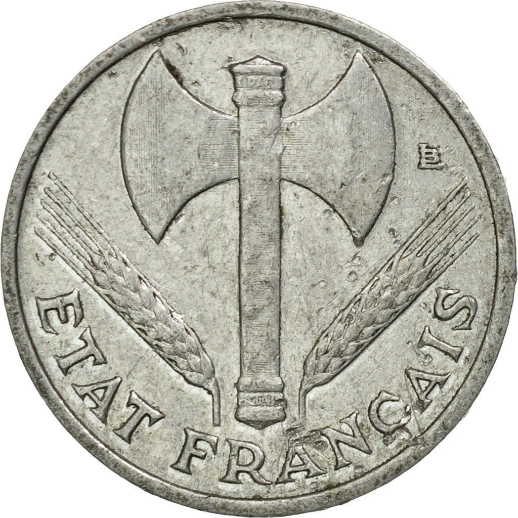 French 50 Centimes Coin | KM914.1 | France | 1942 - 1943