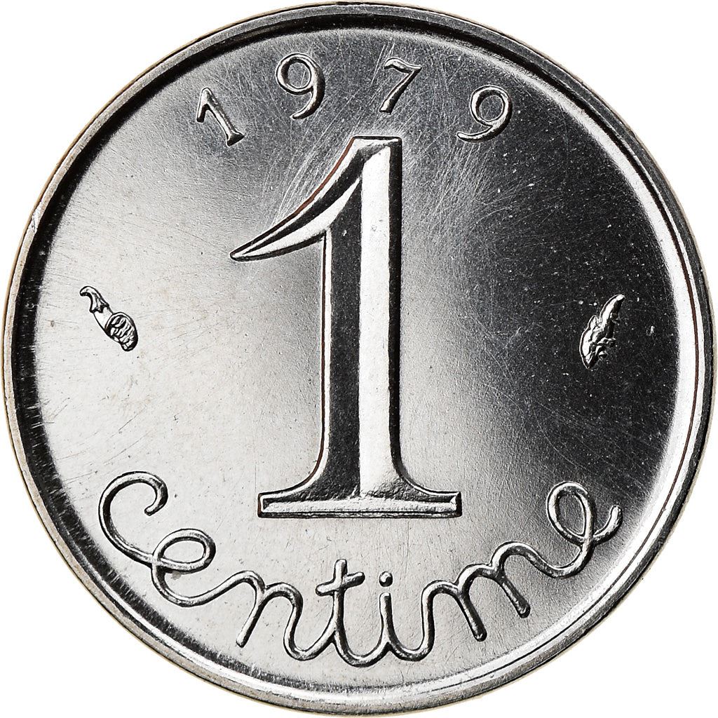 French Coin 1 Centime | KM928 | France | 1961 - 2001