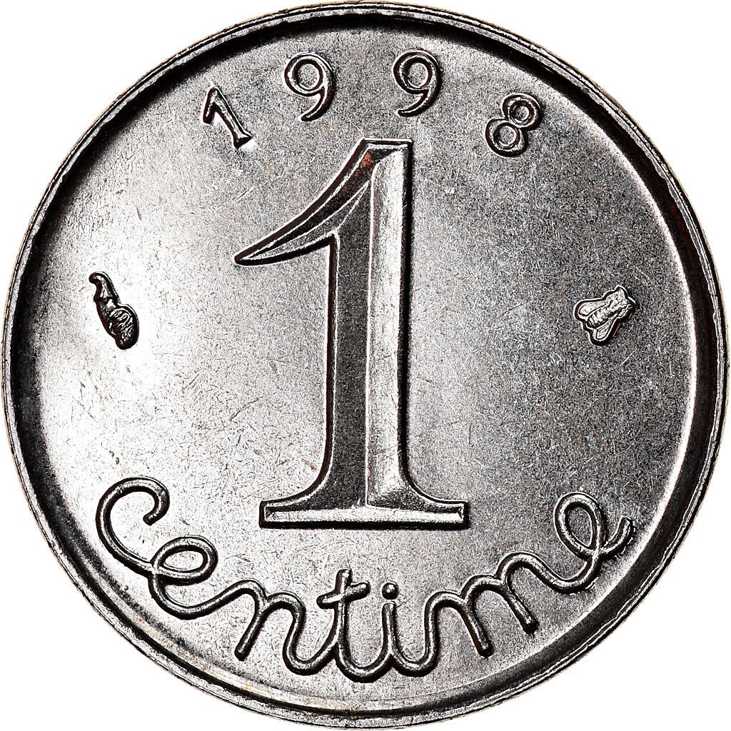 French Coin 1 Centime | KM928 | France | 1961 - 2001