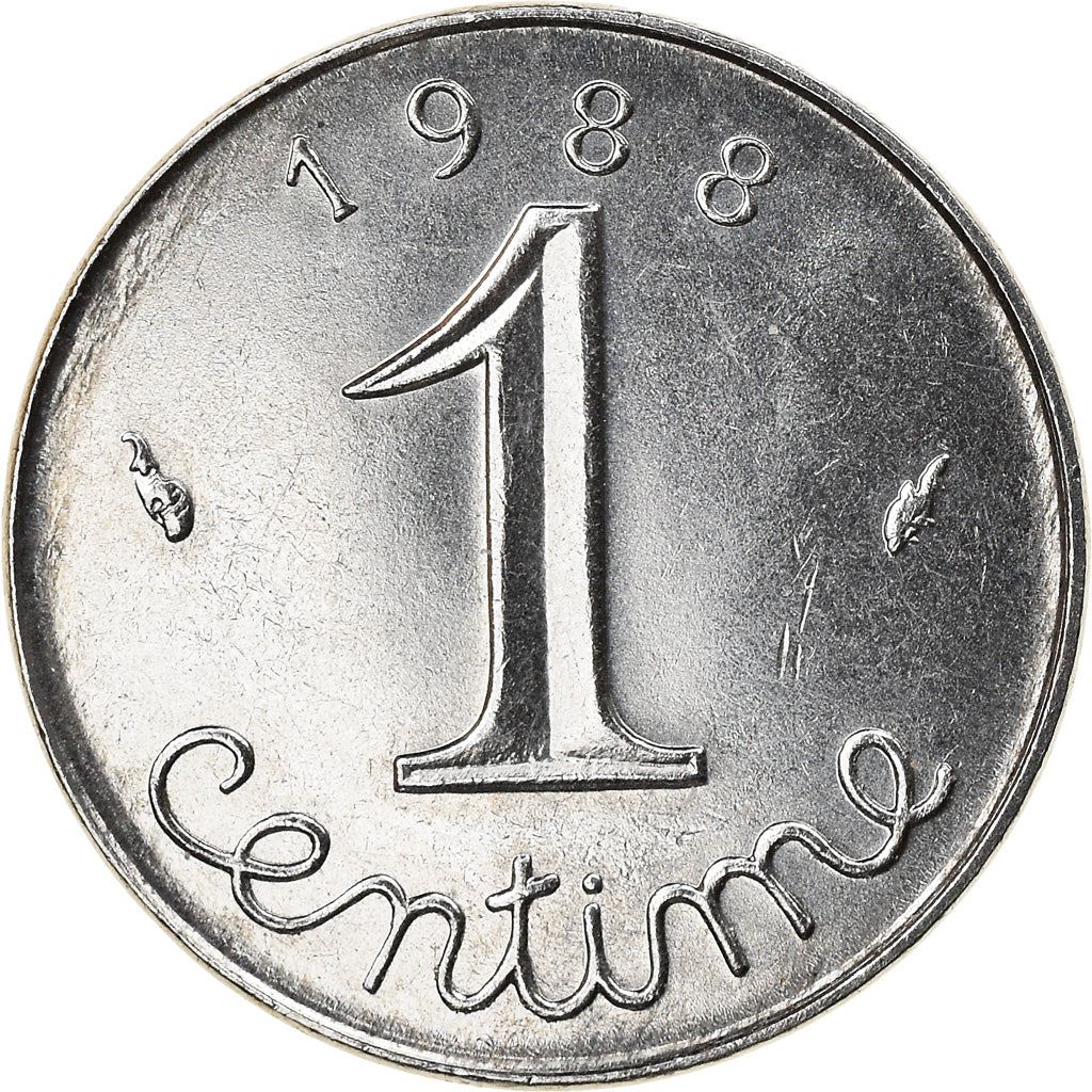 French Coin 1 Centime | KM928 | France | 1961 - 2001