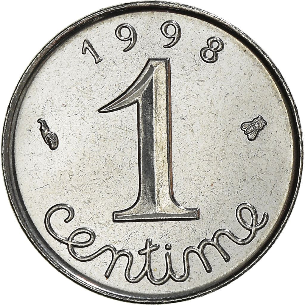 French Coin 1 Centime | KM928 | France | 1961 - 2001