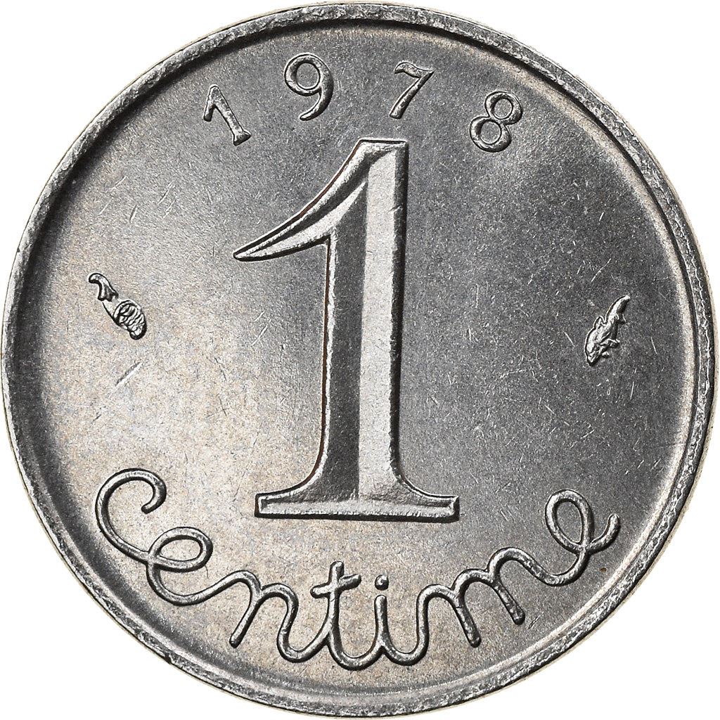 French Coin 1 Centime | KM928 | France | 1961 - 2001