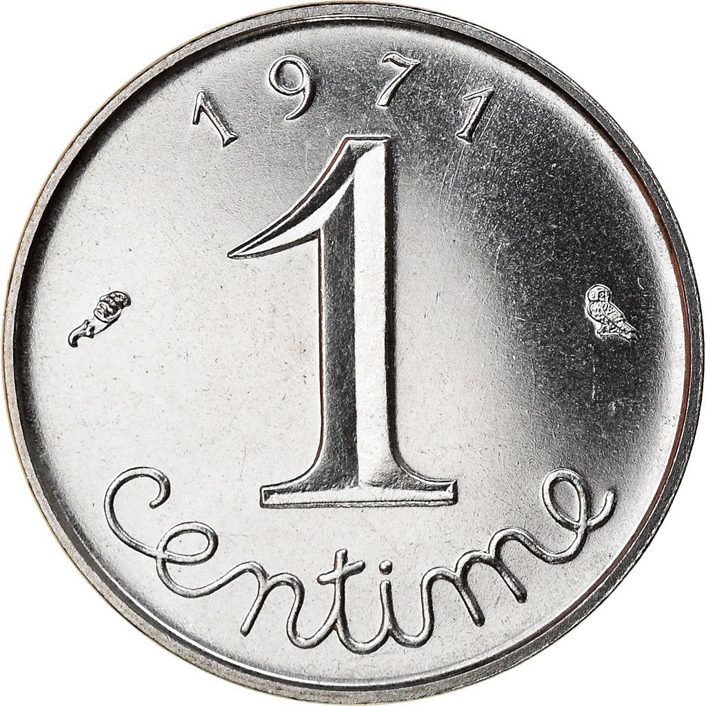 French Coin 1 Centime | KM928 | France | 1961 - 2001