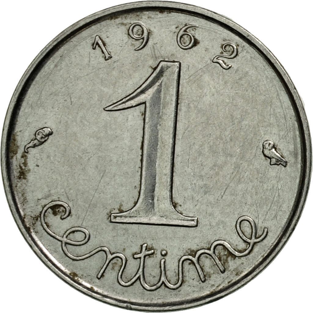 French Coin 1 Centime | KM928 | France | 1961 - 2001