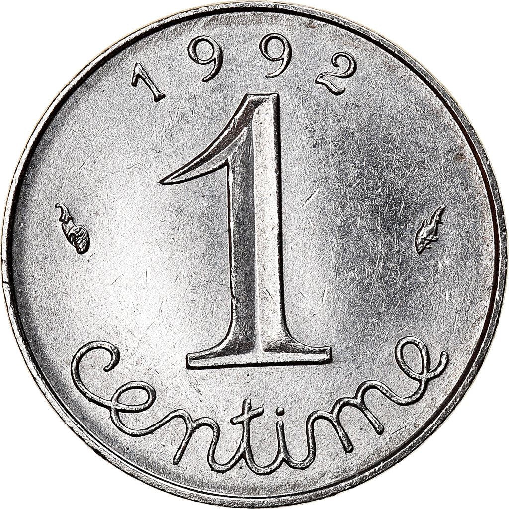 French Coin 1 Centime | KM928 | France | 1961 - 2001