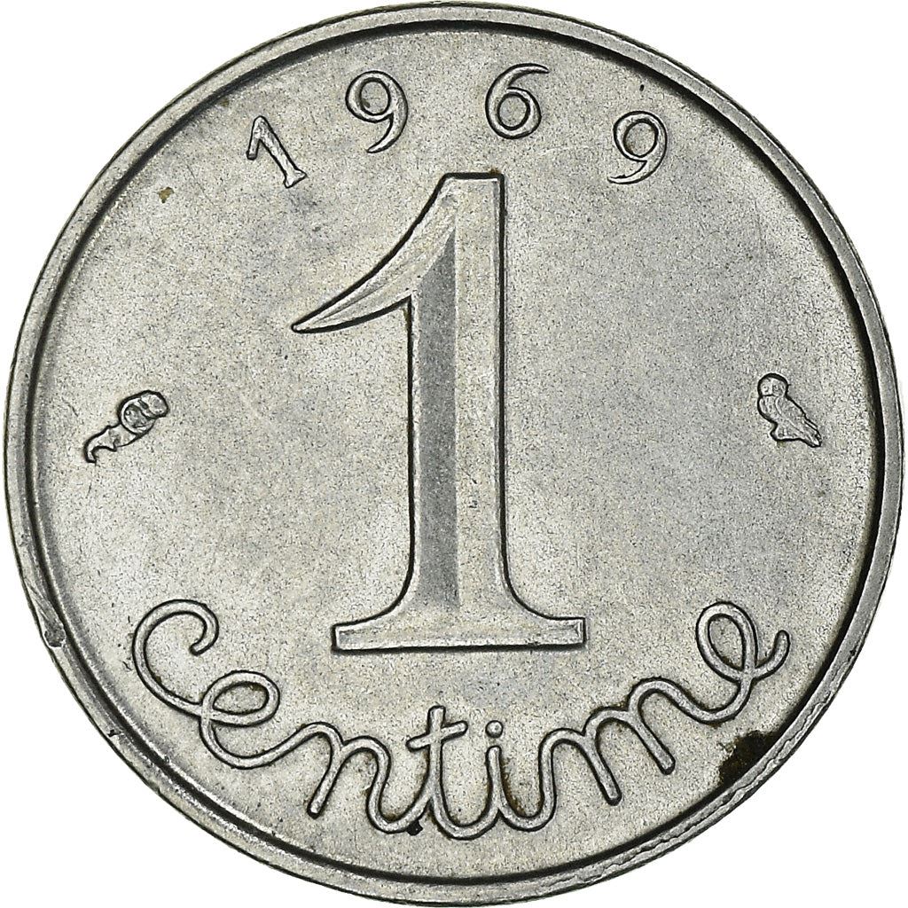 French Coin 1 Centime | KM928 | France | 1961 - 2001