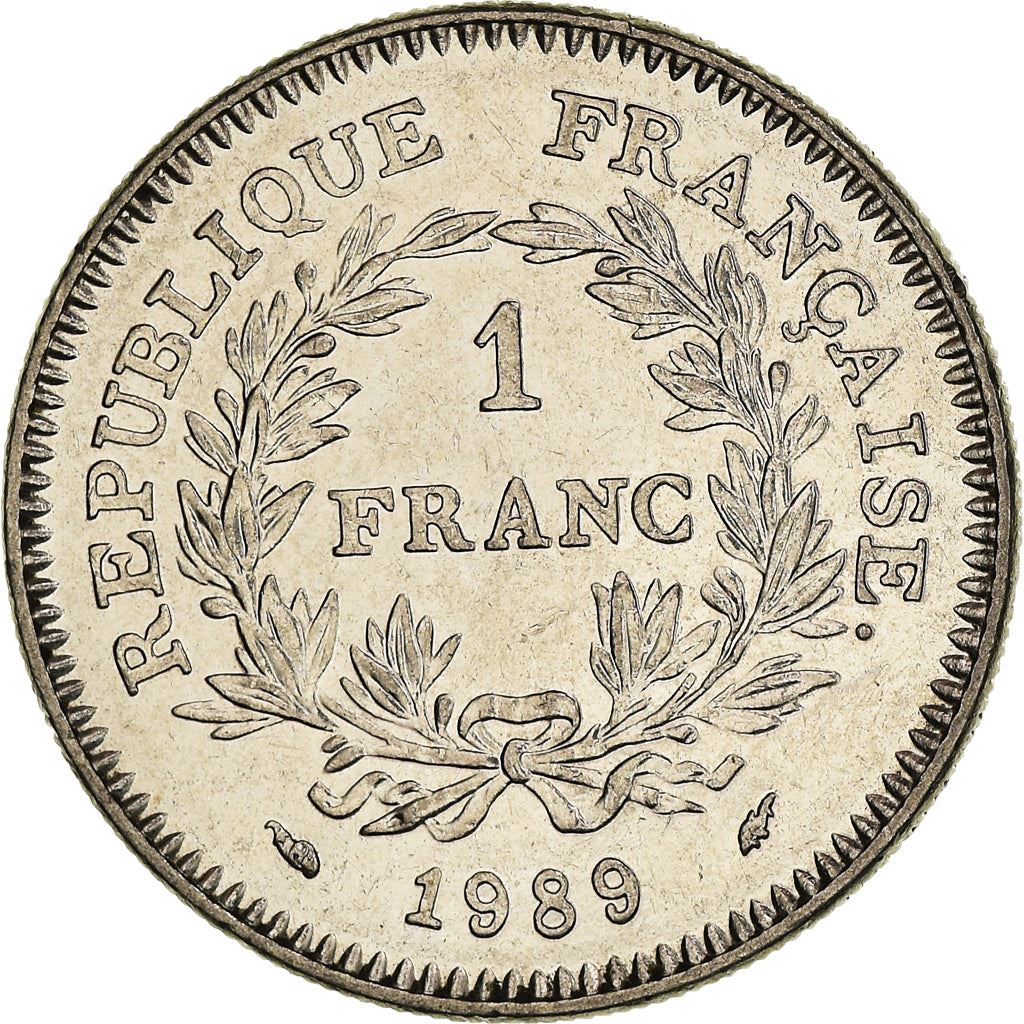 French Coin 1 Franc | Estates General | KM967 | France | 1989