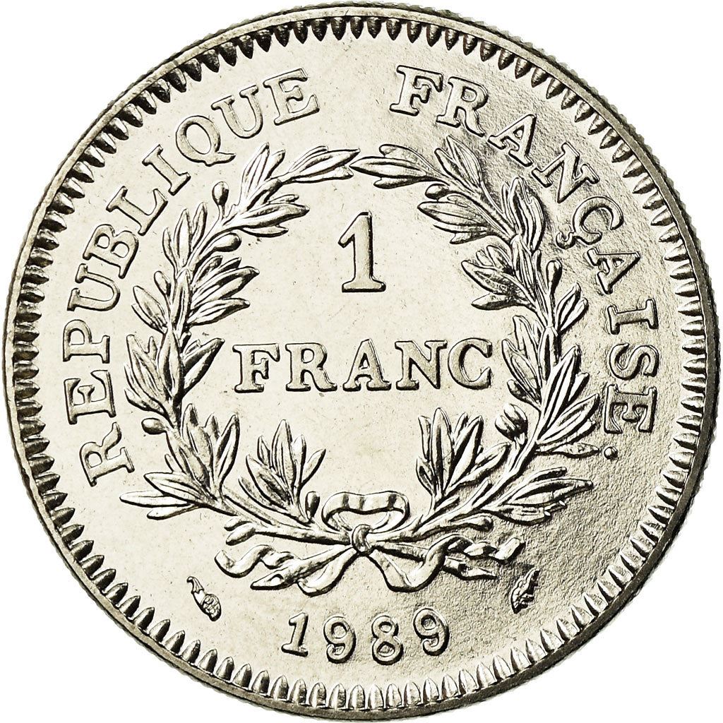 French Coin 1 Franc | Estates General | KM967 | France | 1989