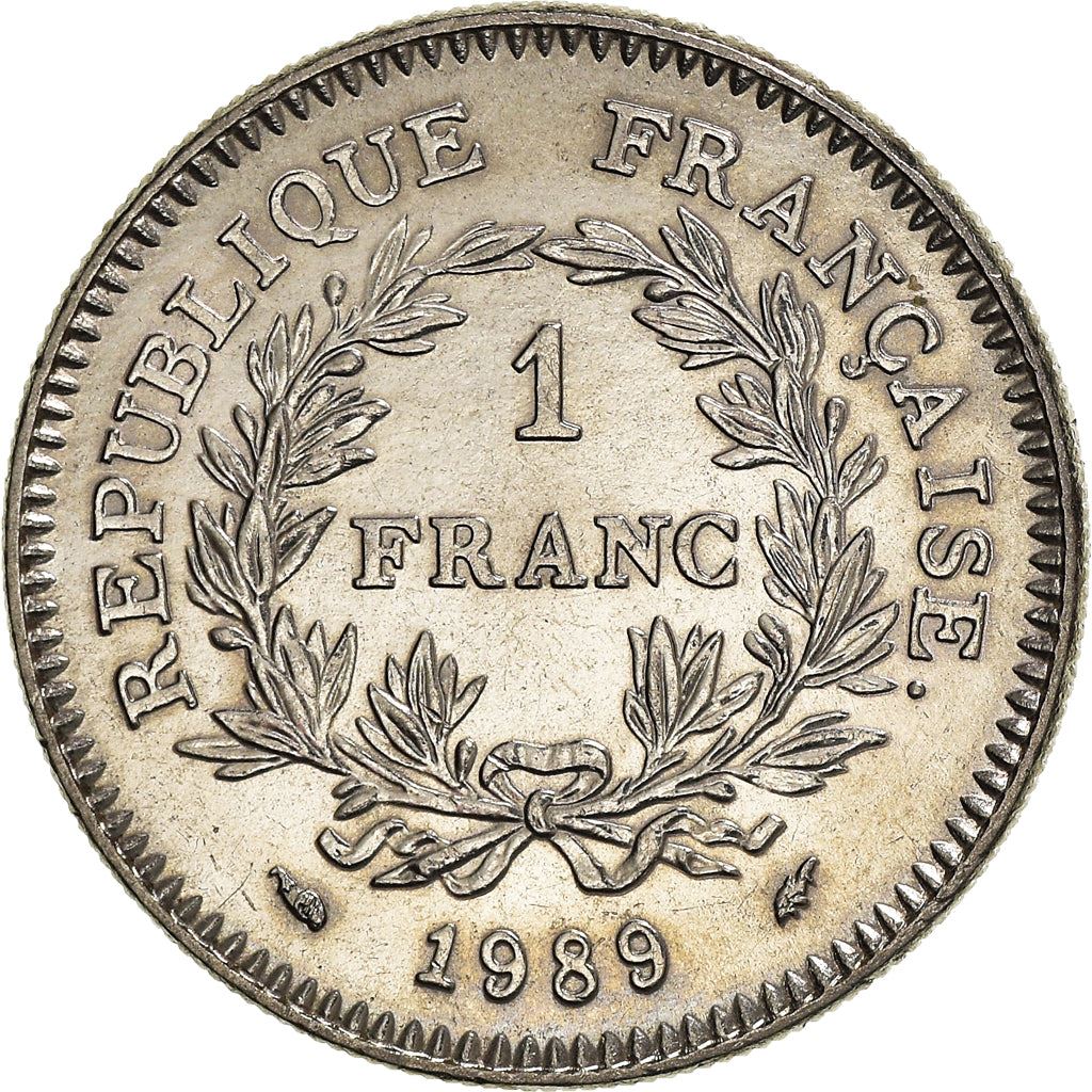 French Coin 1 Franc | Estates General | KM967 | France | 1989